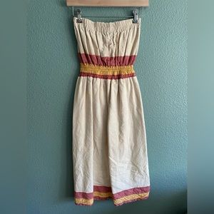 Handmade Guatemalan Strapless Dress
